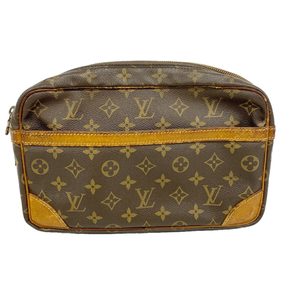 Louis Vuitton Monogram Compiegne 28 Clutch Bag M51845 Brown Men's P3659173